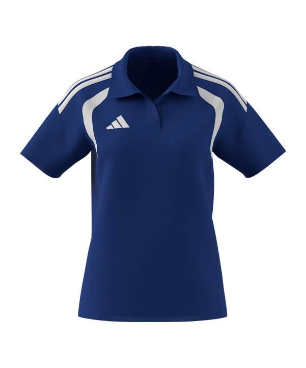 adidas Tiro 26 League Polo Damen Dunkelblau - weiss