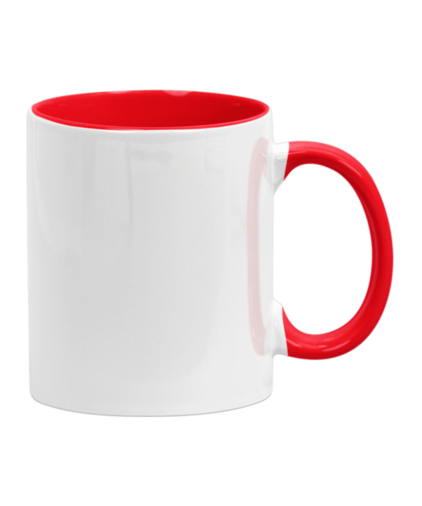 Merch Mug Two Tone 11oz Red - rot