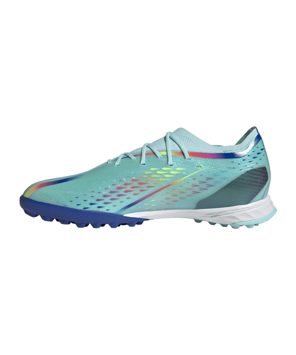adidas X Speedportal.1 TF Al Rihla Türkis Blau - blau