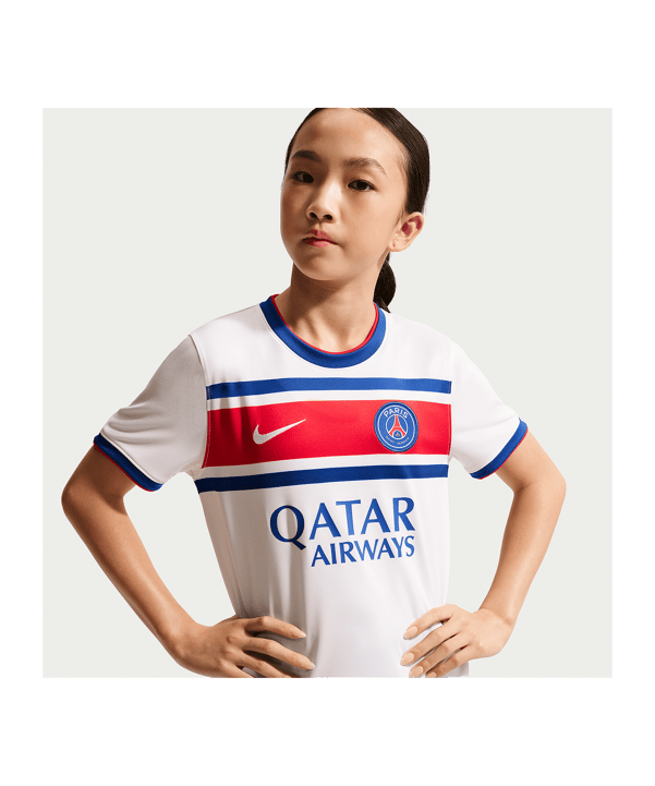 Nike FC Paris Saint-Germain Prematch T-shirt 2026/2027 Kids Wit K101 - wit