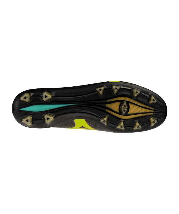 Mizuno Alpha III Elite FG Bright Black Zwart K00 - zwart