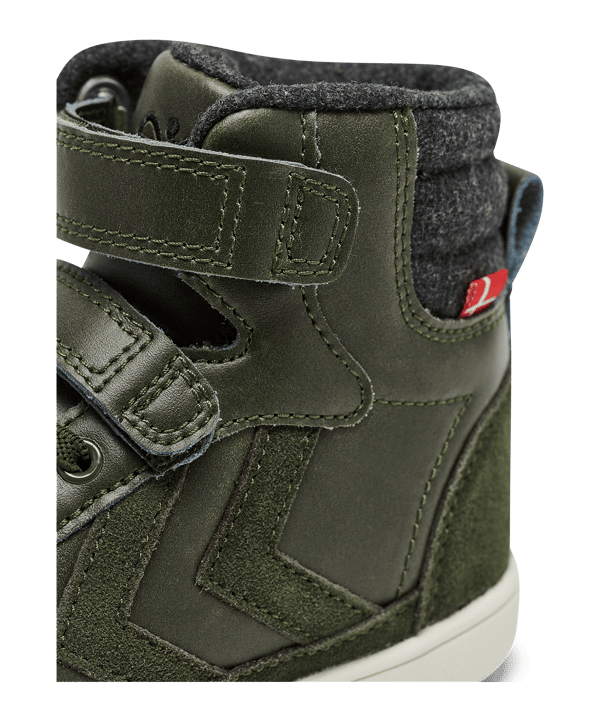 Hummel Stadil Winter High Boots Kids Grün F6297 - gruen