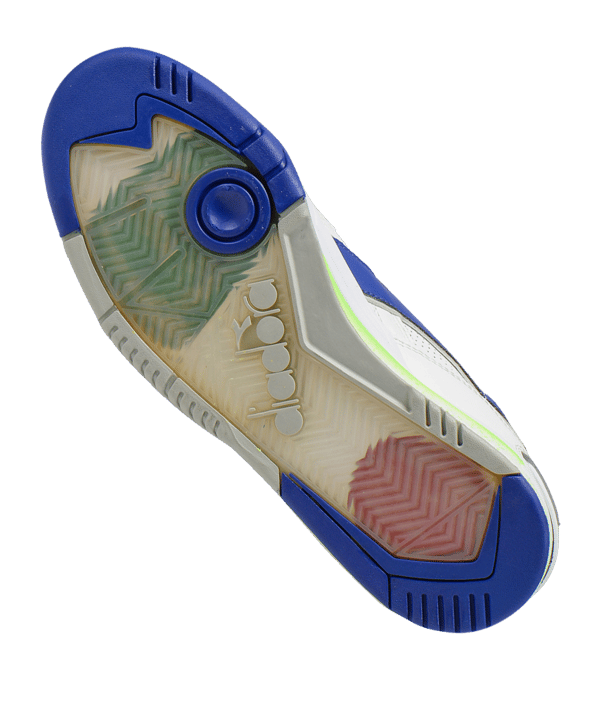 Diadora Rebound Ace Sneaker Weiss Blau C3144 - weiss