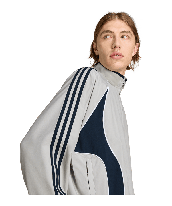 adidas Originals Teamgeist Jacke Grau - grau