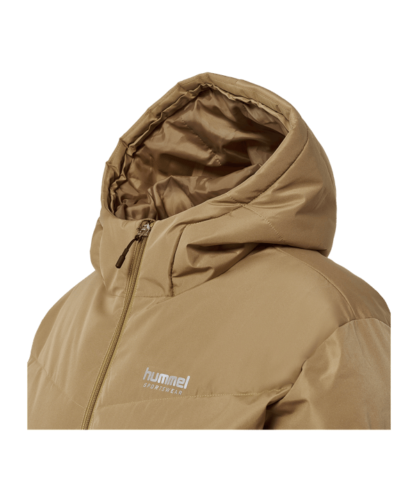 Hummel Lgc Mia Long Puff Jacke Damen Gelb F5263 - gelb