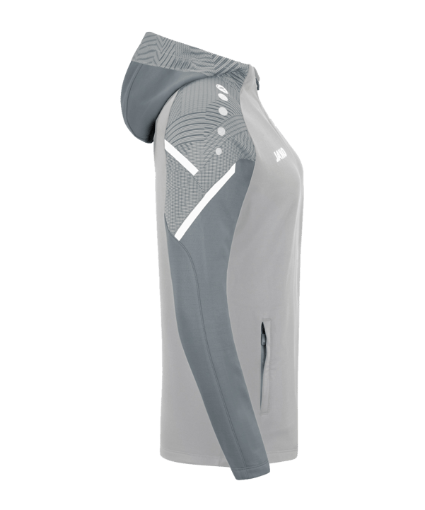 JAKO Performance Kapuzenjacke Damen Grau F845 - grau