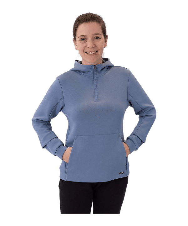 JAKO Pro Casual Hoody Damen Blau F445 - blau
