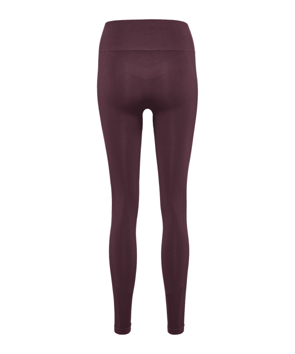 Hummel Tif Seamless HW Tight Damen Braun F8016 - braun