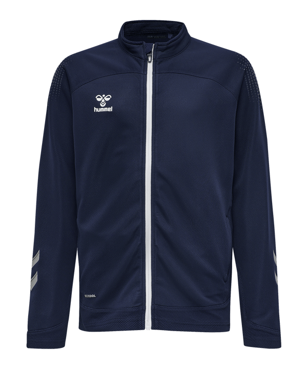 Hummel hmlLEAD Poly Trainingsjacke Kids Blau F7026 - blau