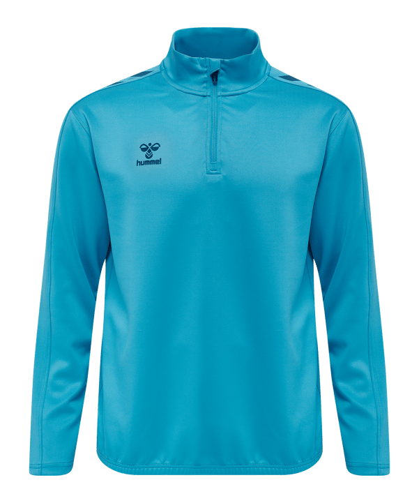 Hummel hmlCORE XK HalfZip Sweatshirt Blau F8729 - blau