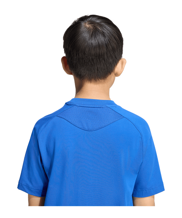 adidas Tiro Travel T-Shirt Kids Blau - blau