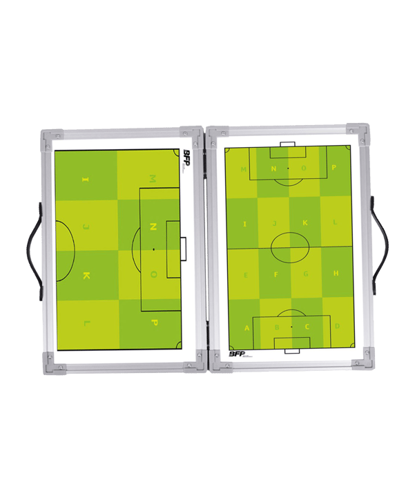 BFP Taktikboard Fussball klappbar 45x60 cm - weiss