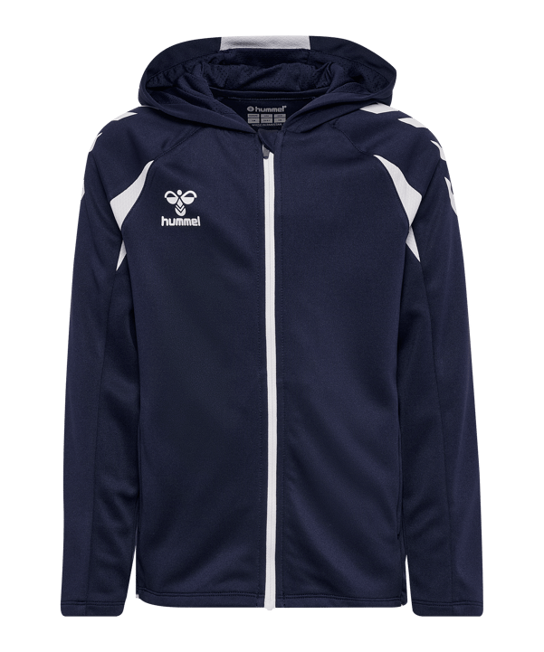 hummel Core 2.0 Kapuzenjacke Kids Blau F7929 - blau