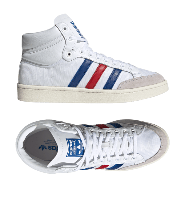 adidas Originals Americana Hi Sneaker Weiss - weiss