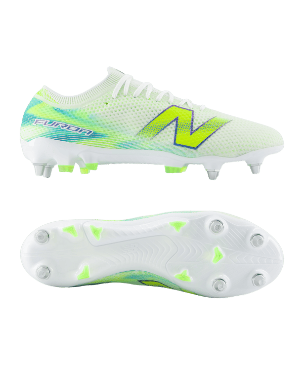 New Balance Furon Elite V9 SG Main Blanc - blanc