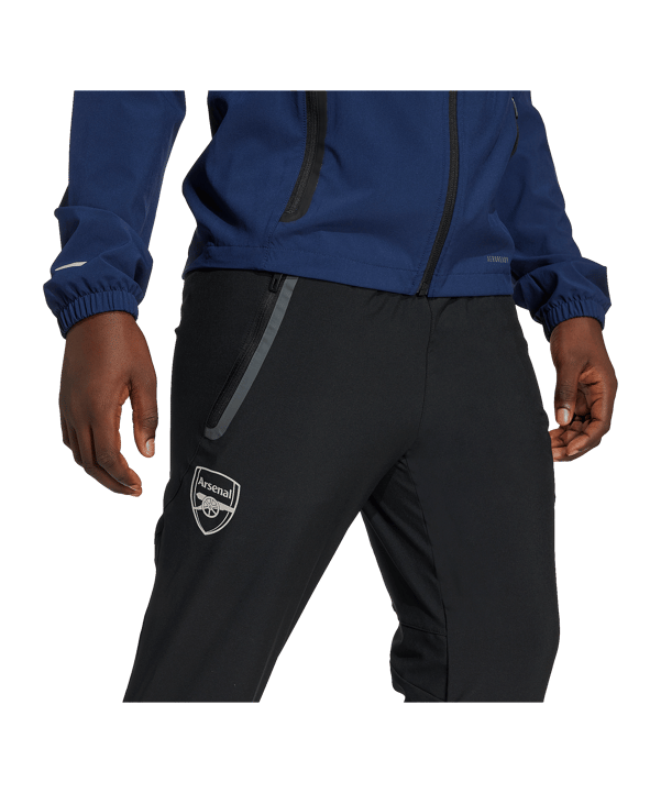 adidas FC Arsenal London Vis Tech Travel Hose Kids Schwarz - schwarz