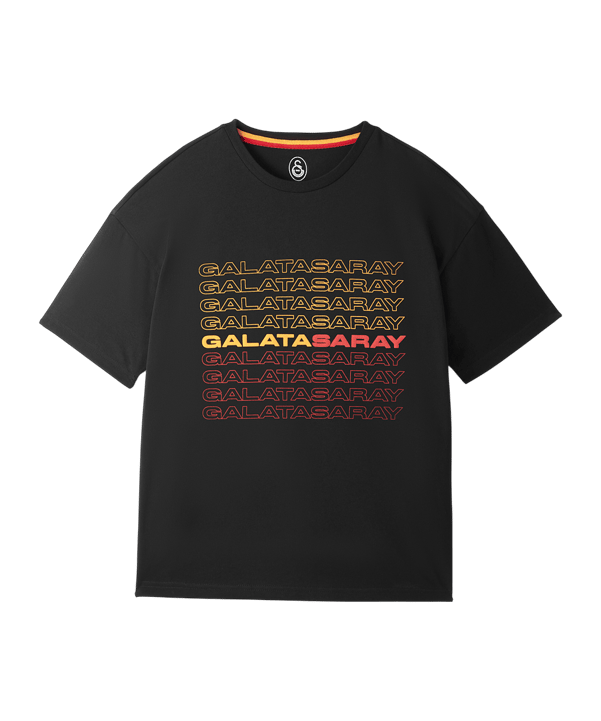 Galatasaray Istanbul T-Shirt Schwarz - schwarz