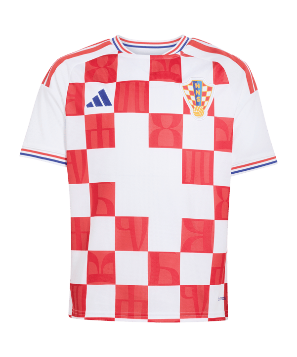 adidas Croazia Maglietta Home 2026 Bambini Bianco - bianco