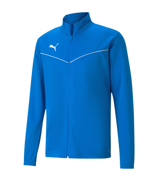PUMA teamRISE Poly Trainingsjacke Blau F02 - blau