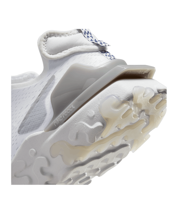 Nike React Vision Weiss Blau F100 - weiss