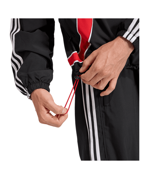 adidas Originals Teamgeist Jacke Schwarz - schwarz
