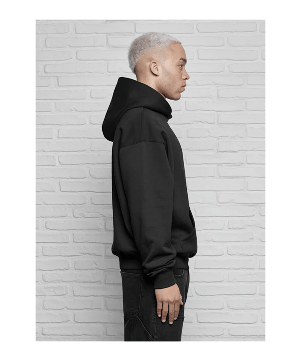 Burocs Basic Oversized Hoody Schwarz - schwarz