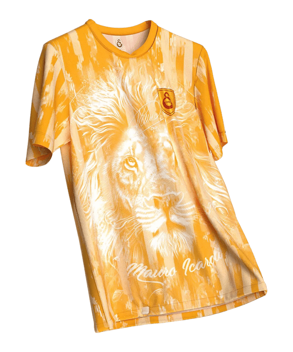 Galatasaray Istanbul Mauro Icardi Match Day T-Shirt Gelb - gelb