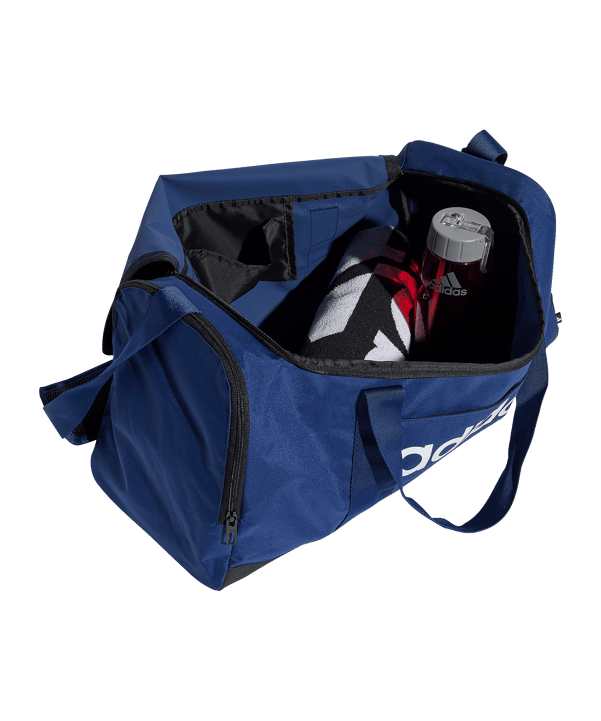 adidas Linear Duffel Tasche Blau - blau