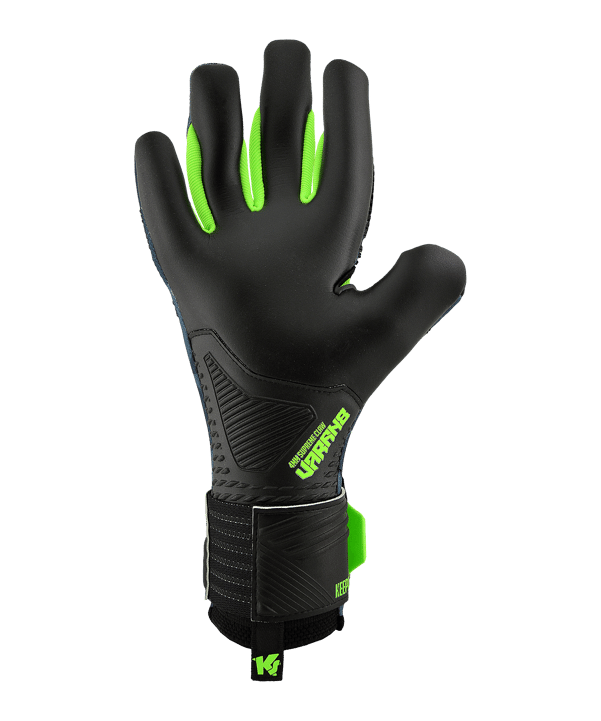 KEEPERsport Varan8 Champ Power Demon Torwarthandschuhe Schwarz - schwarz