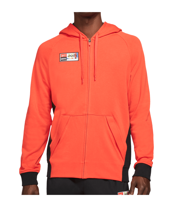 Nike F.C. Joga Bonito Kapuzenjacke Rot F673 - rot