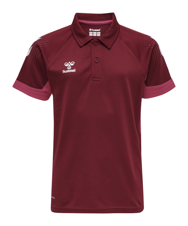 Hummel hmlLEAD Functional Poloshirt Kids Rot F3584 - rot
