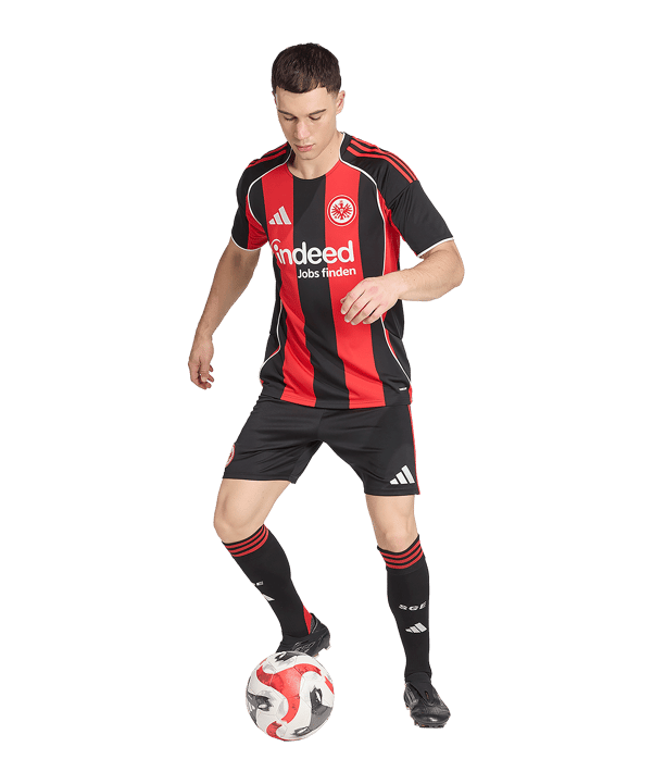 adidas Eintracht Frankfurt Trikot Home 2025/2026 Schwarz - schwarz