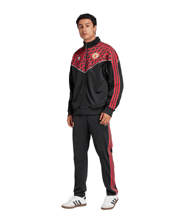 adidas Manchester United 1991 Trainingsjacke Schwarz - schwarz
