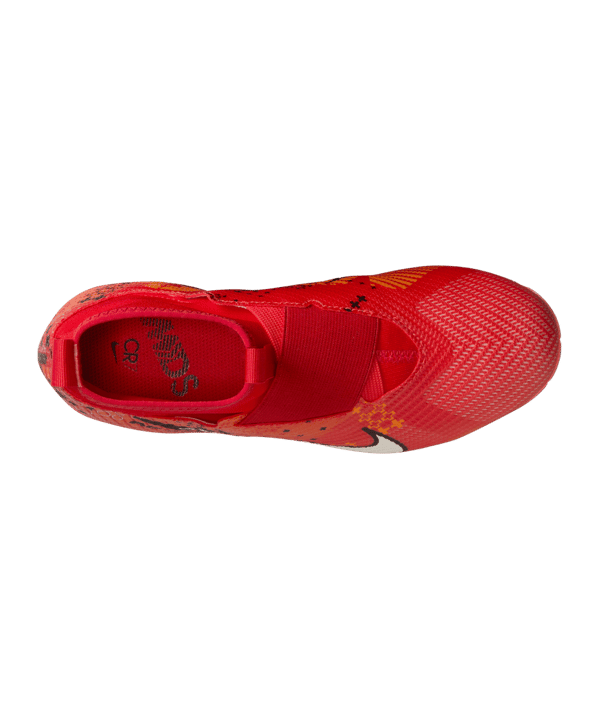 Nike Air Zoom Mercurial Superfly IX Pro FG Dream Speed 7 Kids Rot Weiss Orange F600 - rot