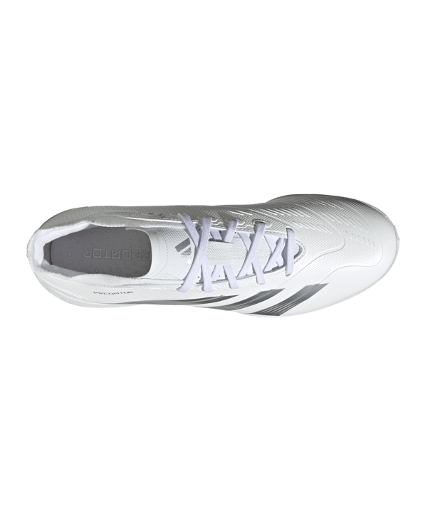 adidas Predator League TF Pearlized Weiss Silber Grau - weiss