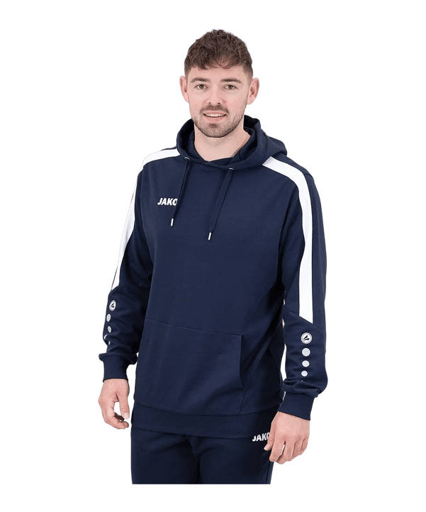 JAKO Power Hoody Blauw K900 - blauw