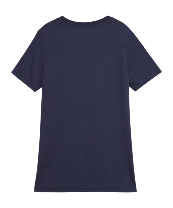 PUMA teamFINAL Casuals T-Shirt Damen Blau F06 - dunkelblau