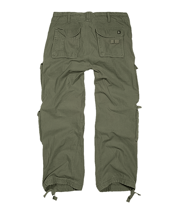 Brandit Pure Vintage Hose Grün - gruen