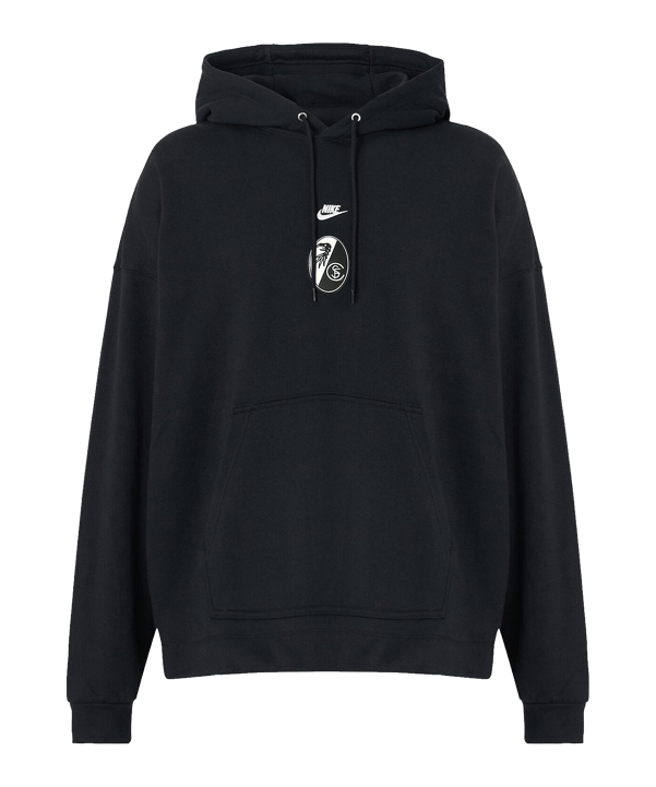 Nike SC Freiburg Club Hoody Nero C010 - nero
