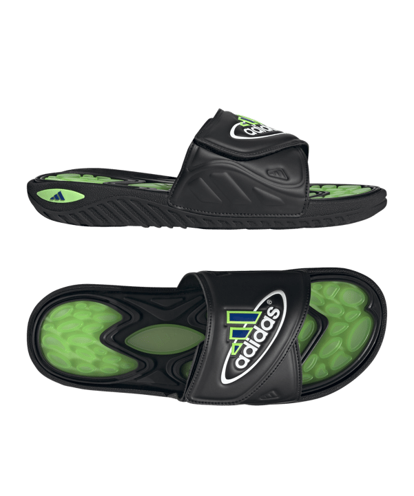 adidas Originals Reptossage Badelatsche Schwarz - schwarz