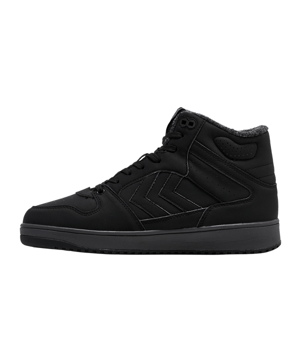 Hummel St. Power Play Mid Tex Sneaker zwart F2001 - zwart