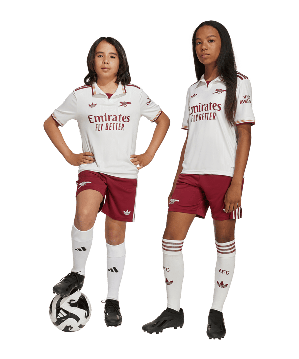 adidas FC Arsenal London Short 3rd 2025/2026 Kids Rot - rot