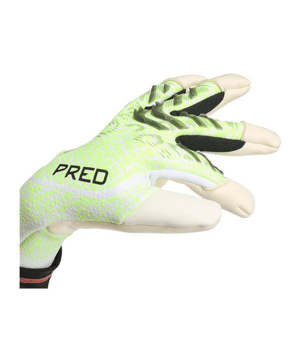 adidas Predator Pro Hybrid PC Torwarthandschuhe Radiant Blaze Grün - gruen