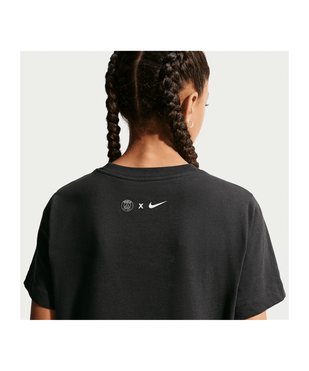 Nike Paris Saint-Germain Premium T-shirt Bambini Nero C010 - nero
