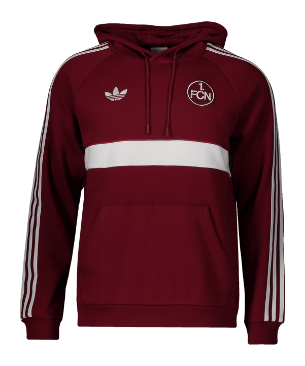 adidas Originals 1. FC Nürnberg Hoody 2026/2027 Rot - rot