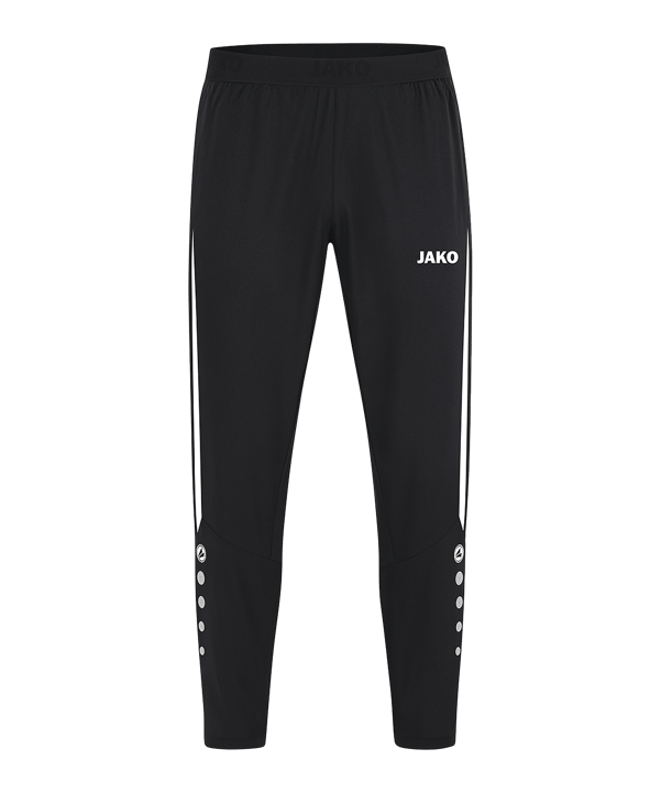 JAKO Power Freizeithose Kids Schwarz Weiss F802 - schwarz