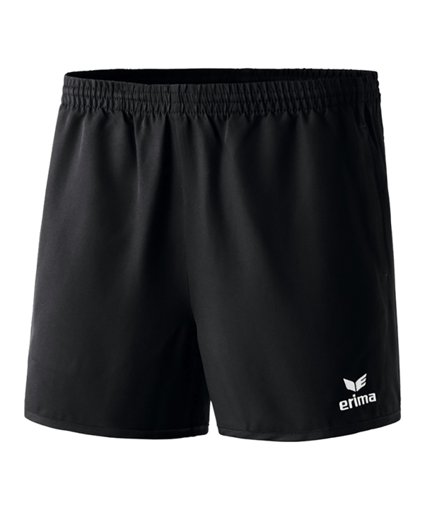 Erima Club 1900 Short Damen Schwarz Weiss - schwarz