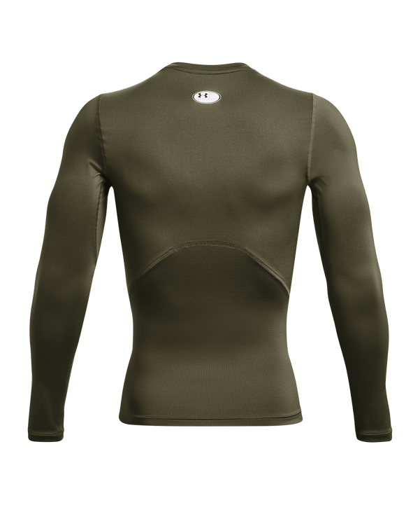 Under Armour Baselayer HG Comp Longlseeve T-Shirt Grün F390 - gruen