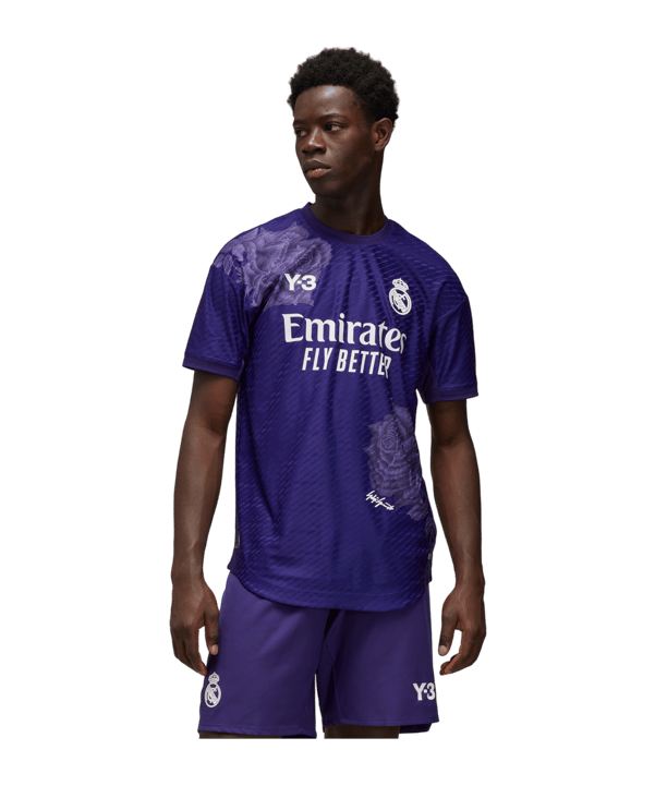 adidas Real Madrid Y3 Auth. Trikot 4th 2023/2024 Lila - lila