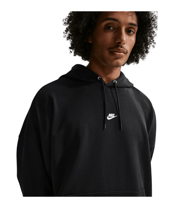 Nike Club Oversized Sweatshirt à capuche Noir C010 - noir